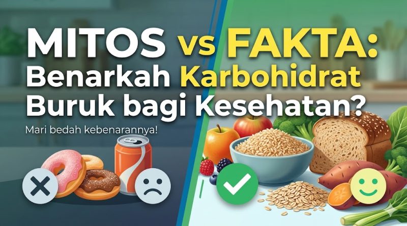 Mitos vs Fakta: Benarkah Karbohidrat Buruk bagi Kesehatan?