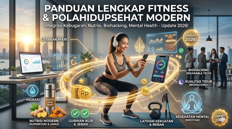 Panduan Lengkap Fitness & PolaHidup Sehat Modern