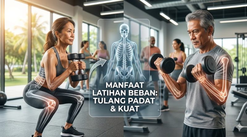 Manfaat Latihan Beban (Weight Training) bagi Kepadatan Tulang