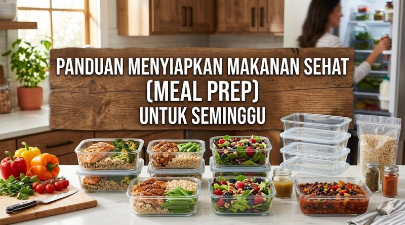 Panduan Menyiapkan Makanan Sehat (Meal Prep) untuk Seminggu