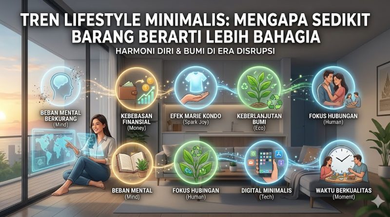 Tren Lifestyle Minimalis: Mengapa Sedikit Barang Berarti Lebih Bahagia