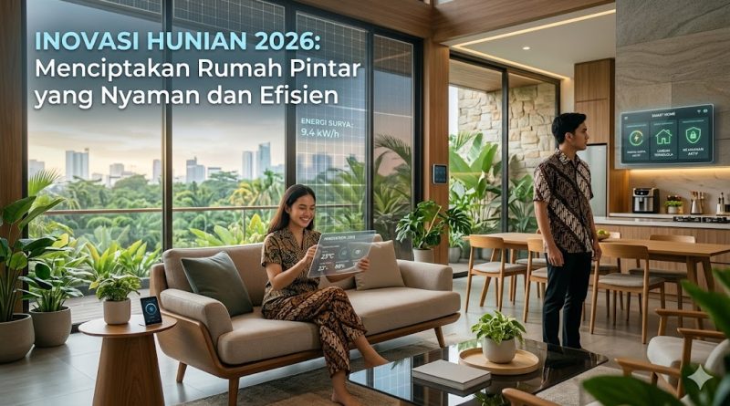 Inovasi Hunian 2026: Menciptakan Rumah Pintar yang Nyaman dan Efisien
